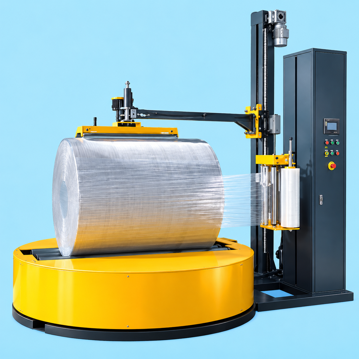 Reel Wrapping Machine